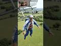 🚁 Helicopter से Jump 😱 | Real Adventure Shorts#shorts#helicopter #viral