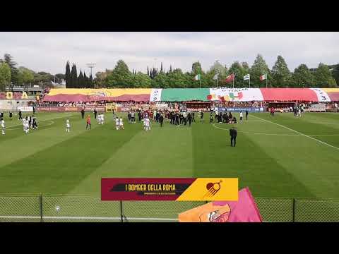 L'AS Roma Femminile scrive la storia: è Campione d'Italia! La coreografia dei tifosi per la vittoria