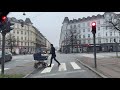 City Hall Square in Copenhagen || Center City Copenhagen || Driving in Denmark 🇩🇰