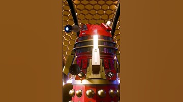 Daleks take over! #doctorwho #dalek #animation #shorts #blender