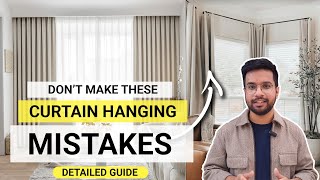 Best Curtain And Blinds | Design Mistakes | Rod vs Tracks | Design Guide | curtain rods design