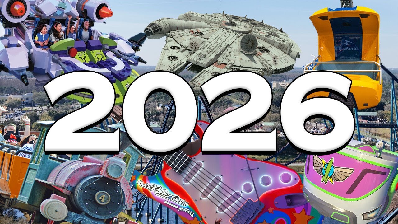 EVERYTHING Coming to Florida Theme Parks in 2026