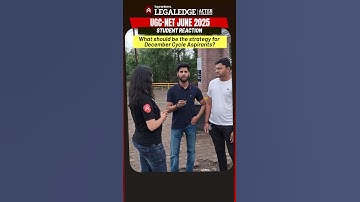UGC NET Law June 2025 Students Reaction #ugcnet2025