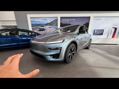 Exclusive First Look: Quicksilver Tesla Model Y Performance at Buena Park