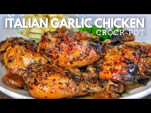 Italian Garlic Chicken Recipe In Crock Pot
