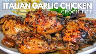 Italian Garlic Chicken Recipe In Crock Pot