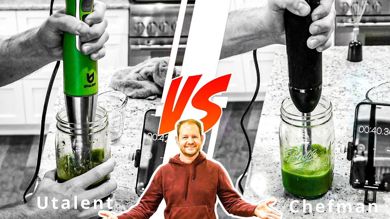 Utalent vs Chefman Immersion Blender 