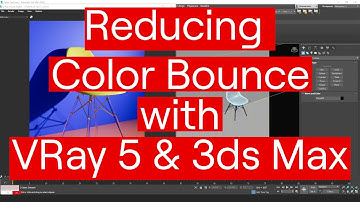 Reducing Color Bounce with Vray 5 and 3ds Max