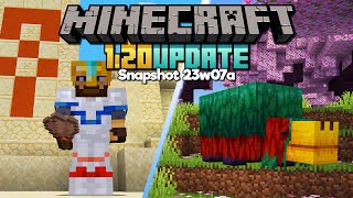 Minecraft 1.20 ▫ Snapshot 23w07a ▫ I Went On Holiday And Mojang Announced The Entire Update