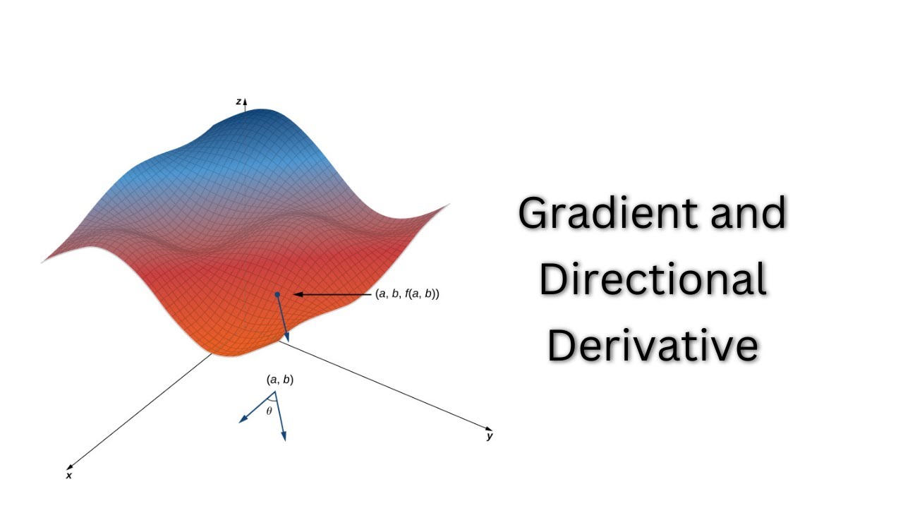 Multivariable Calculus [Lecture -1] Gradient and Directional Derivative ...