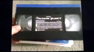 Treasure Planet 2003 VHS With Blue Lid