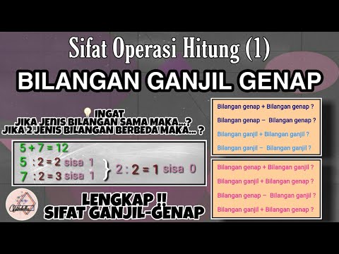 Video: Cara Menentukan Paritas Genap Dan Ganjil