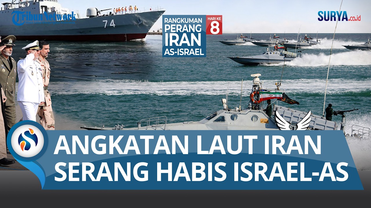 🔴RANGKUMAN IRAN VS AS Hari Ke-8 : Negara Teluk Murka, AS Gagal Beri Perlindungan dari Serangan Iran
