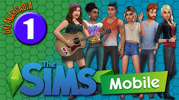 DylanArcadia Plays THE SIMS MOBILE! (Part 1)
