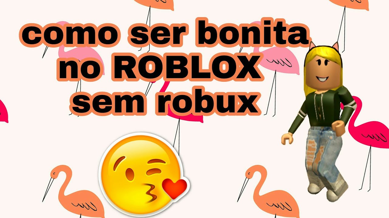 Como deixar skin do ROBLOX bonita pelo celular sem robux 