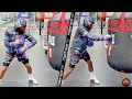 FLOYD MAYWEATHER MASTER HEAVY BAG TRAINING - PREPARING FOR LOGAN PAUL EXHIBITION