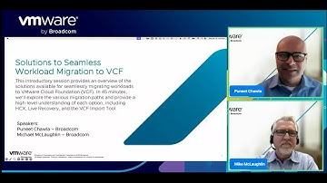 Migrating Workloads to VCF - Seamless Solutions