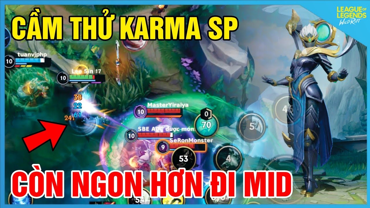 LMHT Tốc Chiến | Karma Tổ Đội Quản Ngục Trở Thành Trùm Sp Khi Vừa Buff Giáp Vừa Khống Chế Cực Tốt