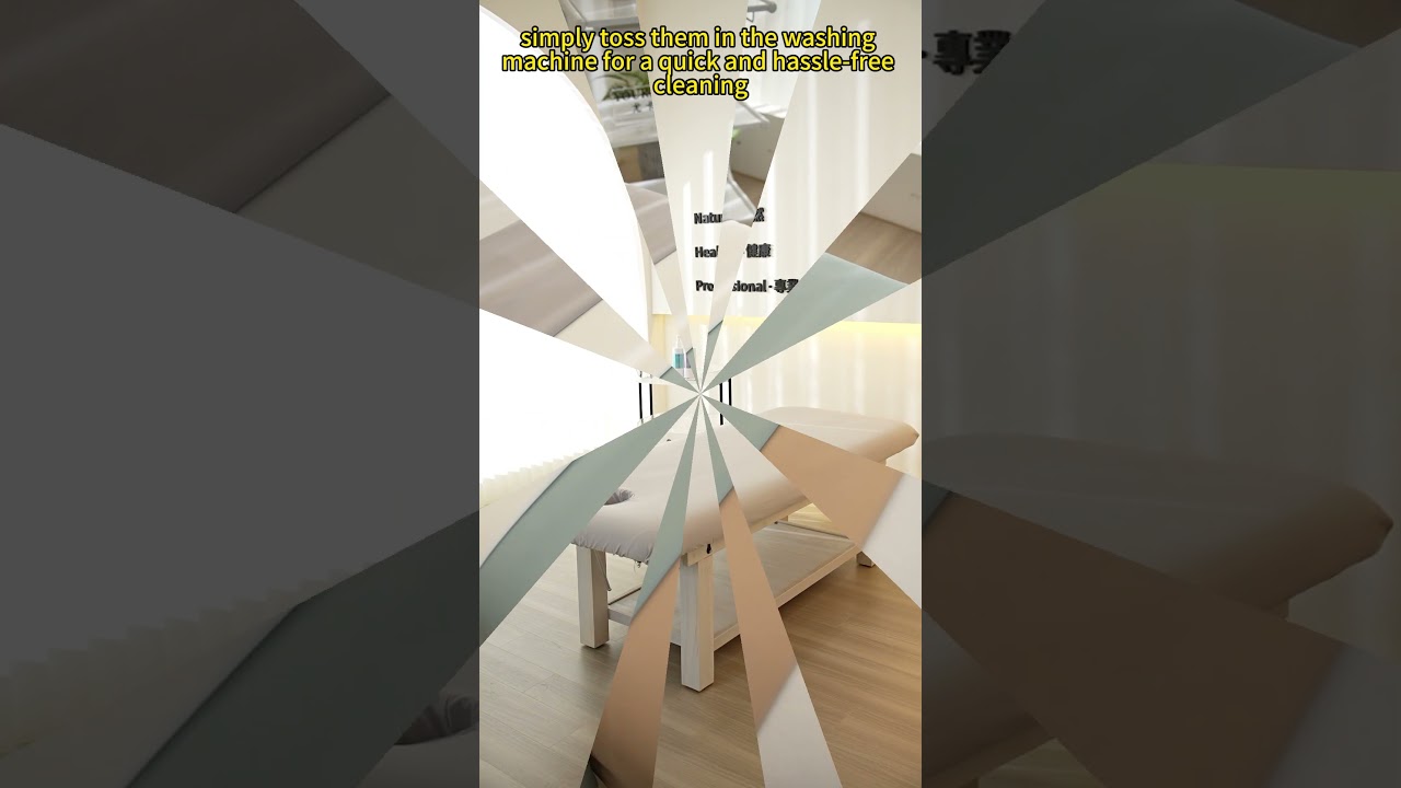 100% cotton massage table sheet set