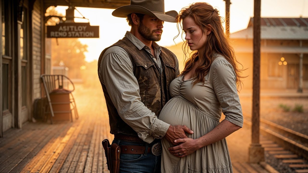 Pregnant Woman Collapsed at the Station, The Cowboy Carried Her to Shelter