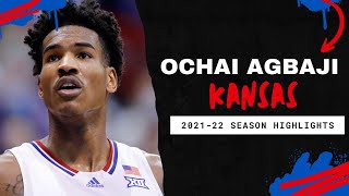 Ochai Agbaji 2021-22 Kansas Jayhawks Highlights