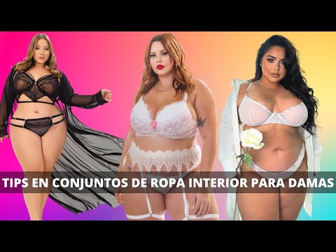 Ideas en Lencería y ropa interior para damas tallas grandes || Ropa interior para mujer