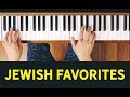 Artza alinu jewish holiday songs beginner piano tutorial