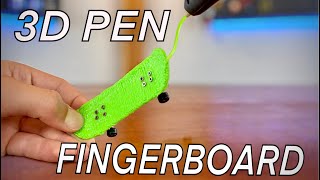 HOW TO MAKE A FINGERBOARD USING A 3D PEN!