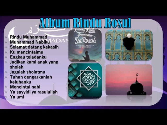 Album Kompilasi Terbaik Haddad Alwi   Rindu Muhammadku | Pilihan Album terbaik Di Bulan Ramadhan class=