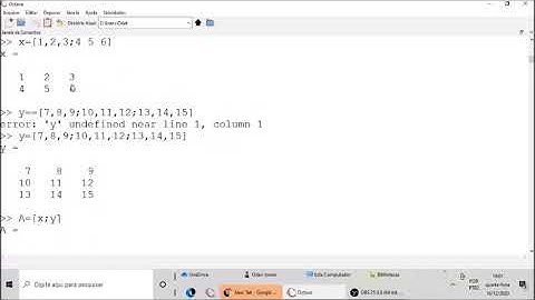 Programação Numérica em Octave - Aula 3 (Lidando com Matrizes)