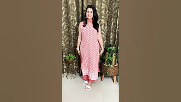 Chikankari kurta set❤️ For full details checkout description box❤️ #beginnerscreativity #myntrahaul