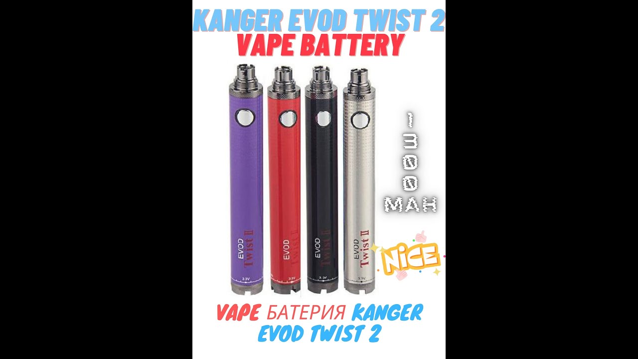 EVOD Twist 510 Thread Vape Pen Battery - Best EVOD Twist Vape Pen & Vape  Pen Battery 510