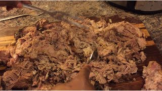 Barbecue pulled pork