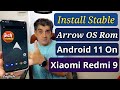 Install Arrow OS Android 11 On Redmi 9 & Prime
