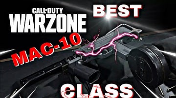 Still the BEST SMG in WARZONE!? BEST MAC-10 CLASS SETUP! (Cold War Warzone)