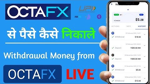 How to Withdrawal Money From OCTAFX | OCTAFX se withdrawal kaise kare | Forex Broker se paise nikale