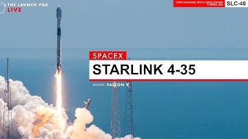 REPLAY! SpaceX Starlink 4-35 Launch
