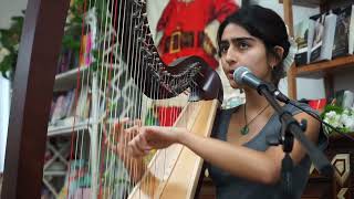 Joanna Newsom - Bridges and Balloons cover (harp)