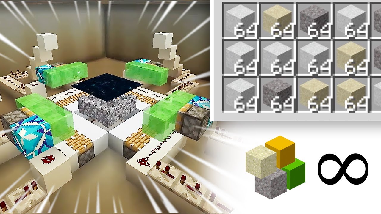 CONCRETE Minecraft FARM [1.16] ( + sand and gravel farm ) - YouTube