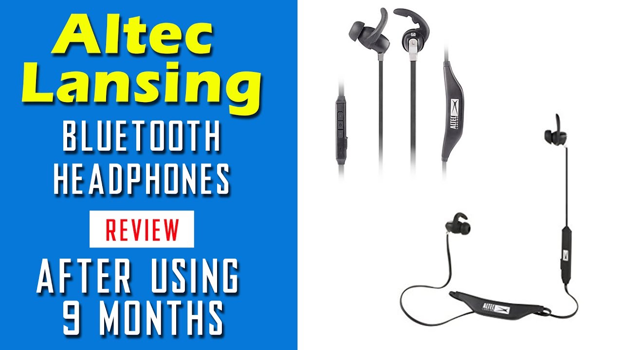 Altec Lansing Bluetooth Headphones Over view wireless headphones