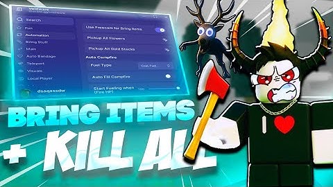 99 Nights in the Forest SCRIPT Gui [BRING EVERYTHING, KILL ALL, ESP, TELEPORT + AUTO WIN!] *NO KEY*