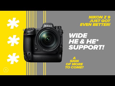 Nikon Z 9 High Efficiency* u0026 HE RAW More Native Support with Adobe | Future Bright For Z |Matt Irwin