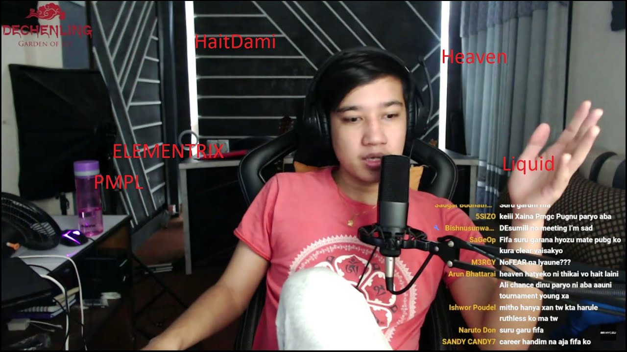 Mr.Hyozu talking about Team elementrix | Heaven | Haitdami | Liquid | Sus | Incus.