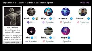 09/06/2025 - Adrian Dittmann Space