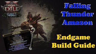 This is one of the fastest builds in PoE 2 0.4 right now: Falling Thunder Amazon Endgame Build Guide