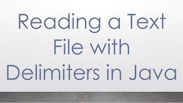 Reading a Text File with Delimiters in Java