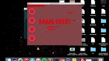 Shooting Game implemented using PyGame!!
