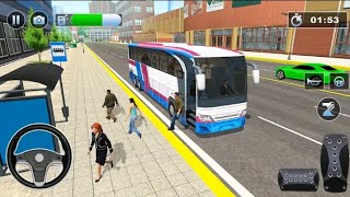 London bus 🚌🚌 picking passengers on street #gameplay #bus #bussimulator screenshot 5