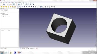 Task 2 FreeCAD Tutorial Part 2 Booleans by Temeshev Azamat