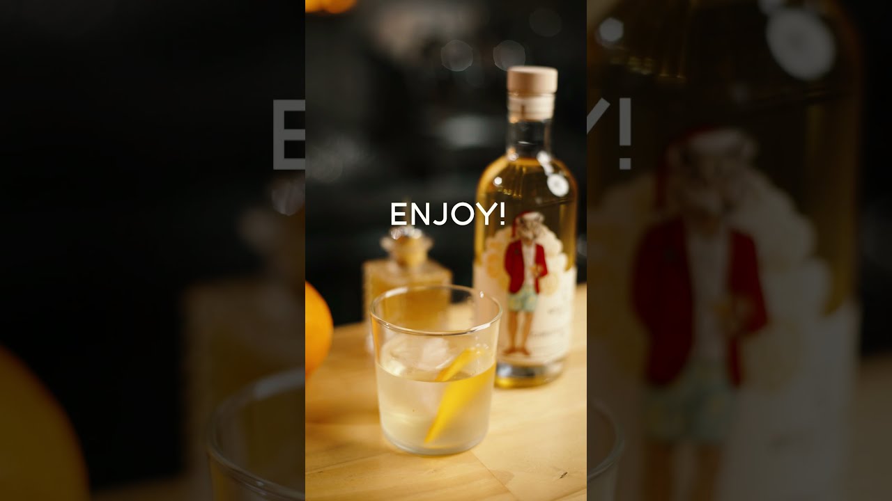 Christmas Gin Old Fashioned.